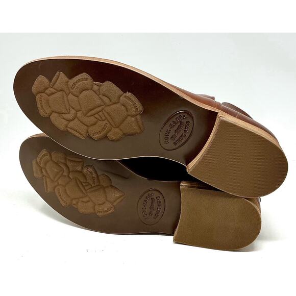 🆕Kork-Ease Womens Leather Renny Tan Rum Ankle Booties Boots Size 8 NIB - Picture 7 of 12